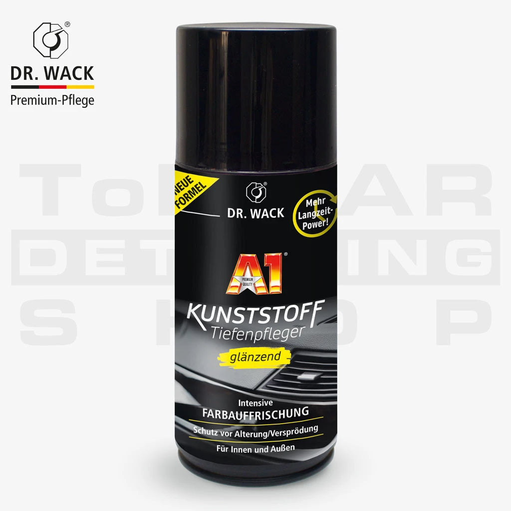 A1 Kunstoff-Tiefenpfleger glänzend (250 ml) Dr. Wack ToP Car Detailing