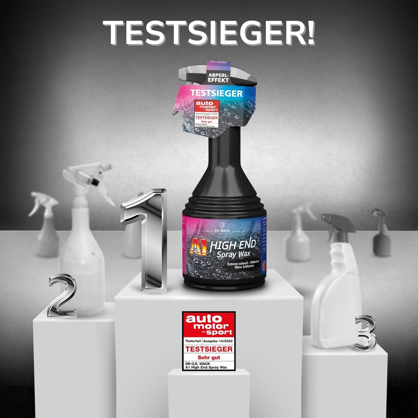 A1 HIGH END Spray Wax (500 ml) Dr. Wack ToP Car Detailing