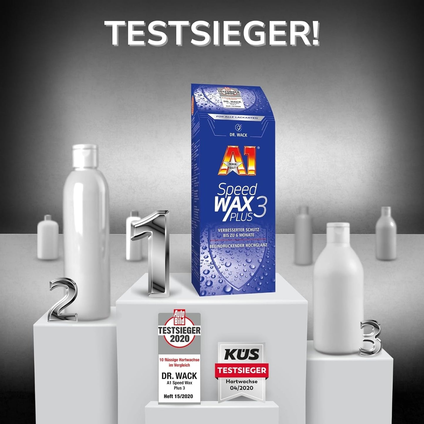 A1 Speed Wax Plus 3 (500 ml) Dr. Wack ToP Car Detailing