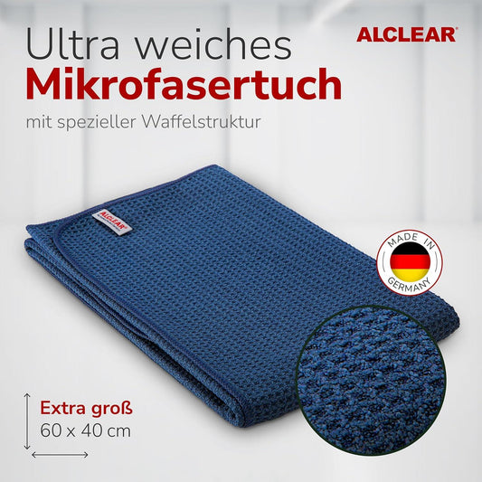 Mikrofaser Trockenwunder mit Waffelstruktur blau (60x40 cm)