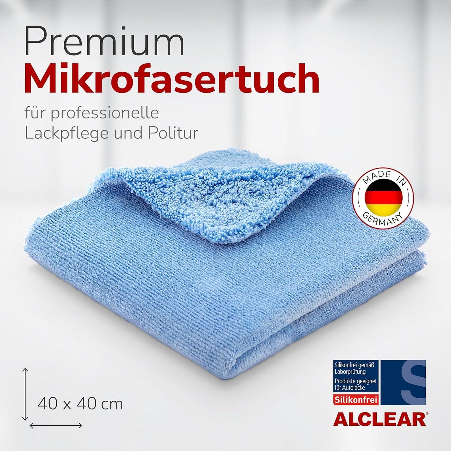Mikrofaser 2-Seiten Allrounder 440 GSM (40x40 cm)