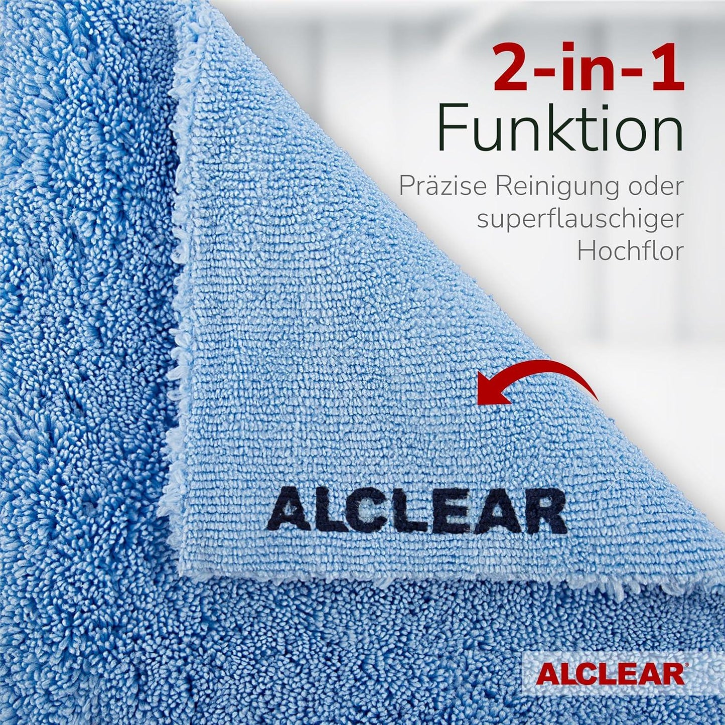Mikrofaser 2-Seiten Allrounder 440 GSM (40x40 cm)