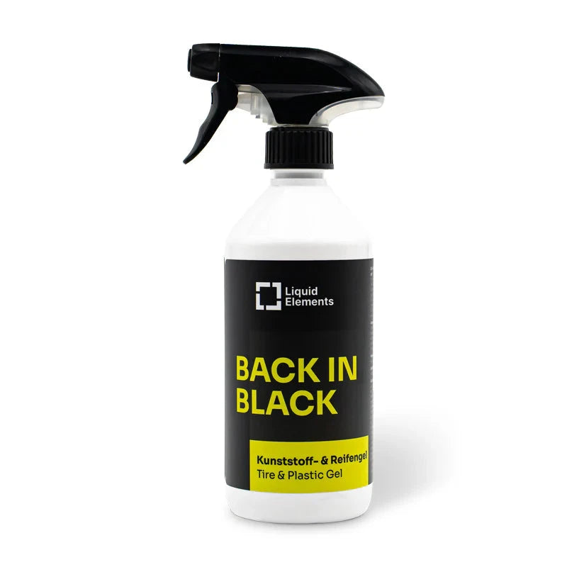 Reifen- & Kunststoffgel "BACK IN BLACK" (500 ml)