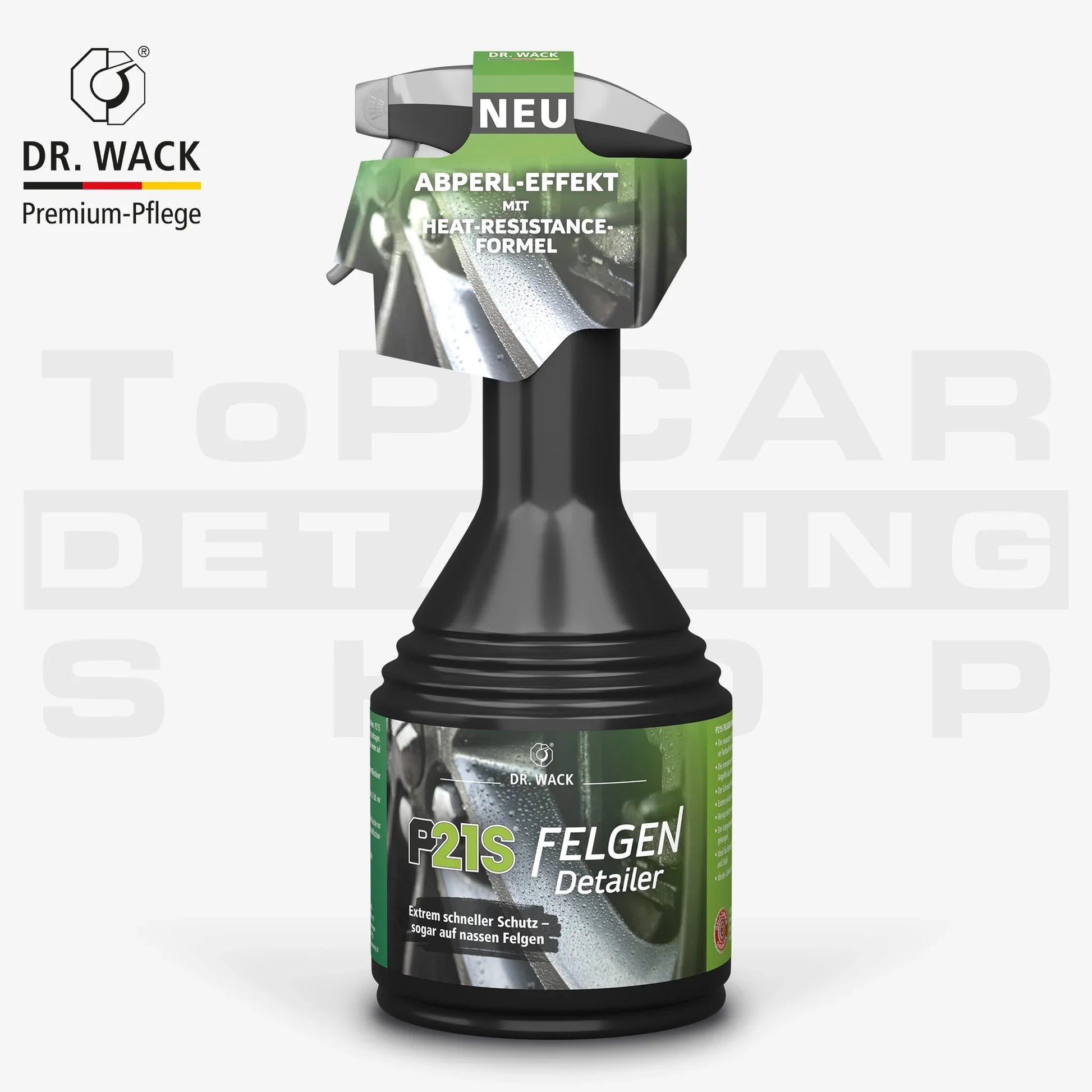 Dr. Wack P21S Felgen Detailer 500 ml – Felgenpflege mit Abperleffekt und hitzebeständiger Formel, ideal auch für nasse Felgen