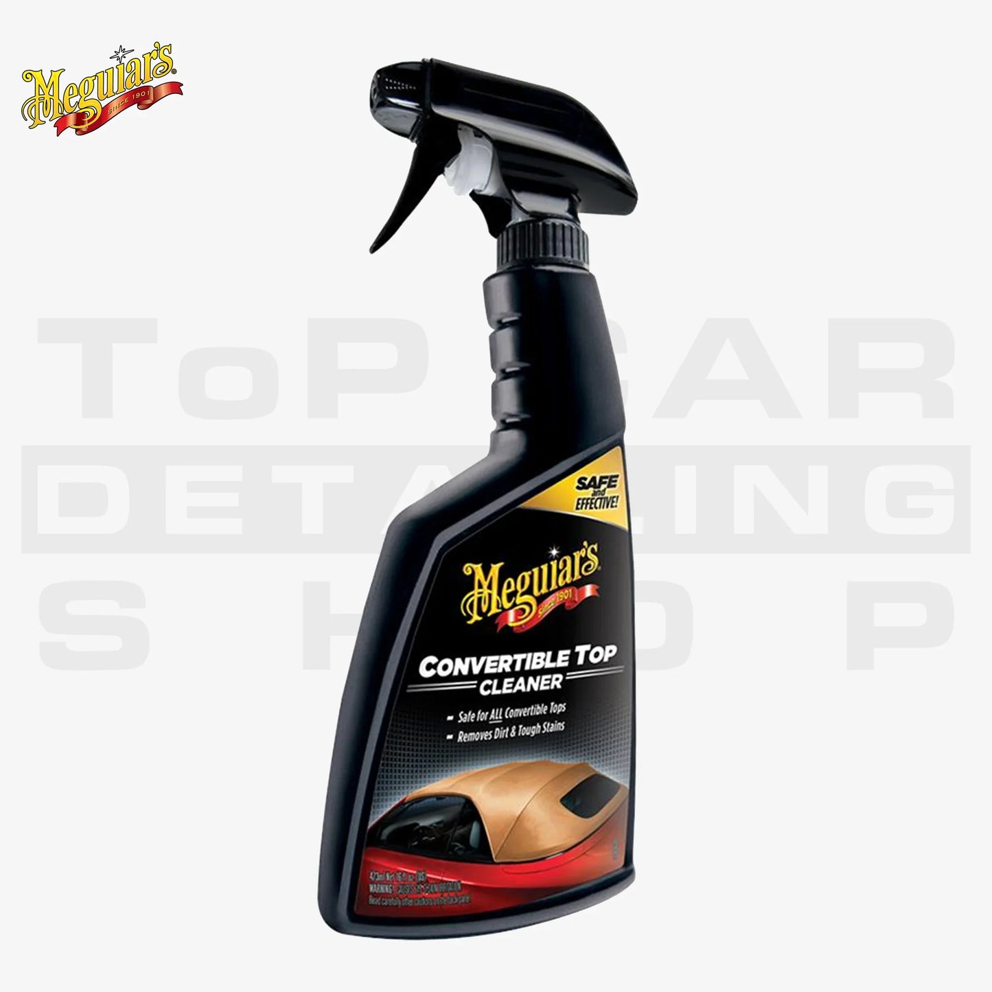 Hochwertiger Meguiar’s Cabrioverdeck-Reiniger für Textil- und Vinylverdecke – effektive Autopflege für Cabriolets