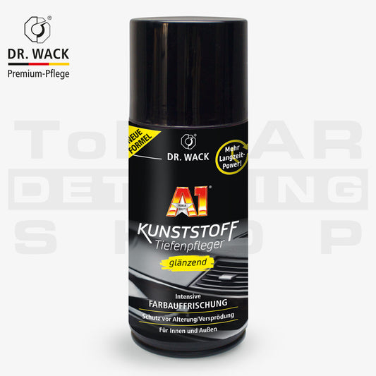 A1 Kunstoff-Tiefenpfleger glänzend (250 ml) Dr. Wack ToP Car Detailing