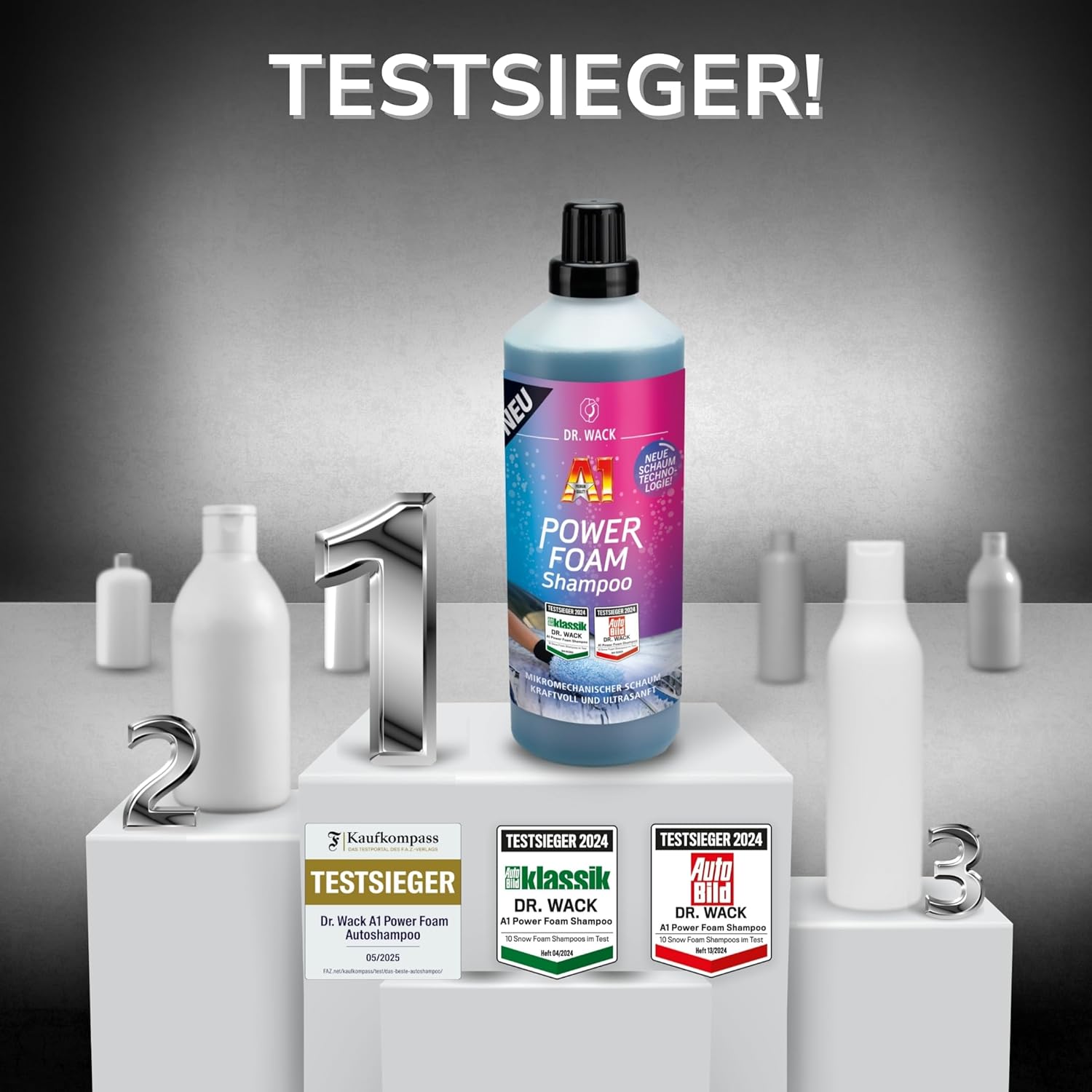 A1 Power Foam Shampoo (1 L) Dr. Wack ToP Car Detailing