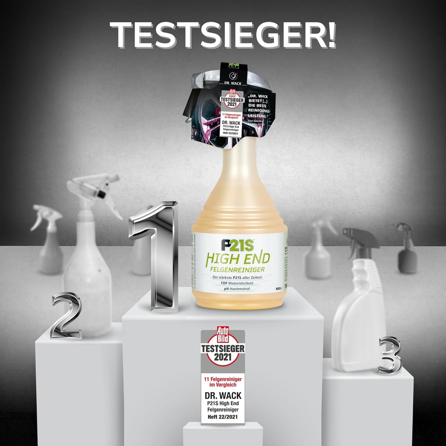 P21S HIGH END Felgenreiniger (750 ml) Dr. Wack ToP Car Detailing