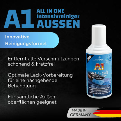 A1 ALL in ONE Intensivreiniger Außen (500 ml) Dr. Wack ToP Car Detailing