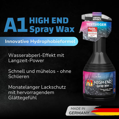 A1 HIGH END Spray Wax (500 ml) Dr. Wack ToP Car Detailing