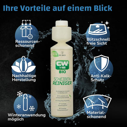 CW1:100 BIO Scheibenreiniger (250 ml) Dr. Wack ToP Car Detailing