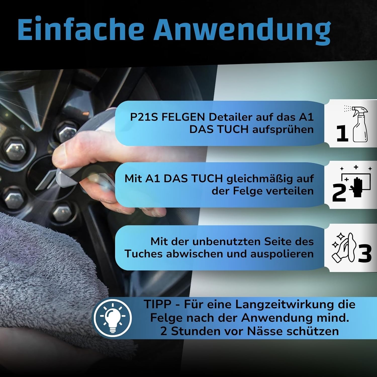 P21S FELGEN Detailer (500 ml) Dr. Wack ToP Car Detailing