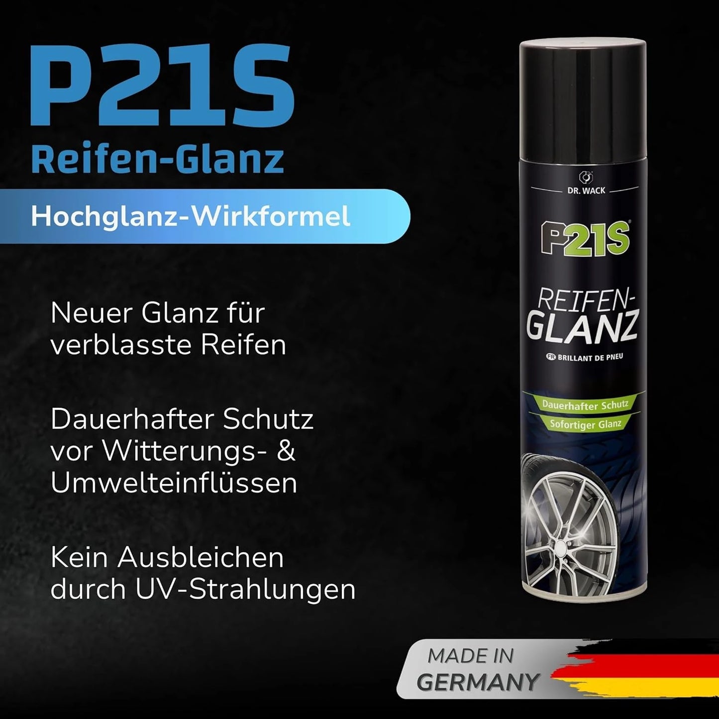 P21S Reifen-Glanz (400 ml) Dr. Wack ToP Car Detailing