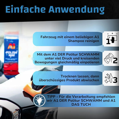 A1 Polish & Wax (500 ml) Dr. Wack ToP Car Detailing