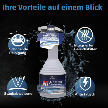 A1 ALL in ONE Innen- & Glas-Reiniger (500 ml) Dr. Wack ToP Car Detailing