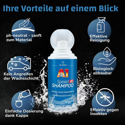 A1 Speed Shampoo (500 ml) Dr. Wack ToP Car Detailing