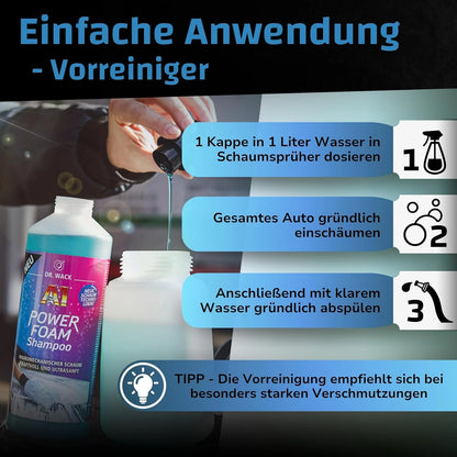 A1 Power Foam Shampoo (1 L) Dr. Wack ToP Car Detailing