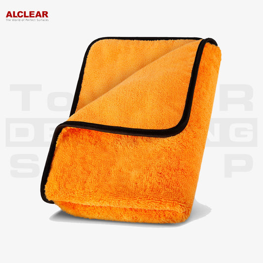 ALCLEAR Orange Baby Mikrofasertuch 90x60 cm – ultraweiches Trocknungs- für professionelle Autopflege