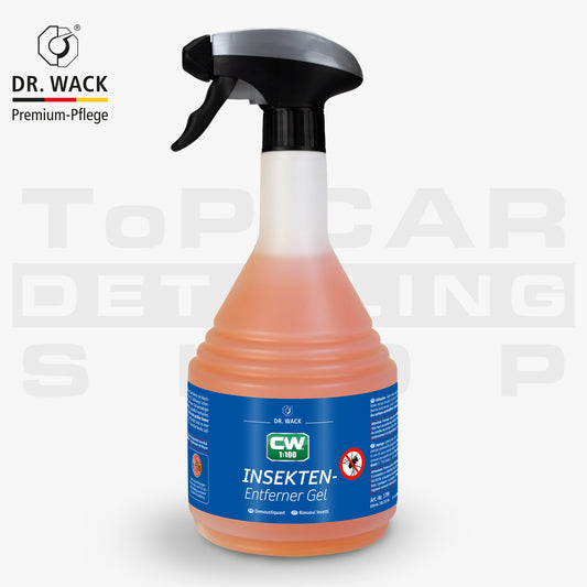CW1:100 Insekten-Entferner Gel 750 ml – kraftvoller Gel-Reiniger zur Entfernung von Insektenresten auf Lack, Glas und Kunststoffflächen