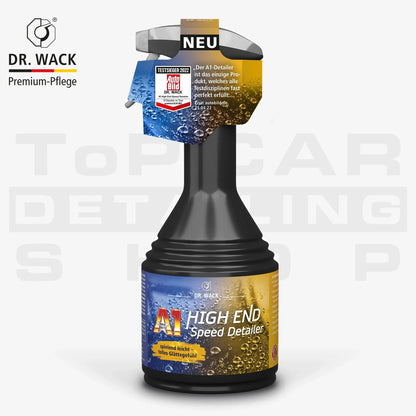 Dr. Wack A1 High End Speed Detailer 500ml – Glanzspray für schnellen Tiefenglanz und sanftes Gleitgefühl, Testsieger 2022