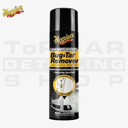 Meguiar’s Bug & Tar Remover – Insekten- und Teerentferner in Sprühdose mit starker Schaumbildung für lackierte Flächen